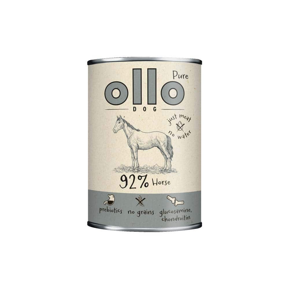 Ollo Pure Koń 400g - Mokra Karma — zdjęcie 1 z 6