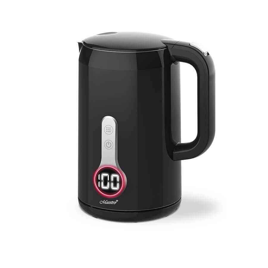Czajnik elektryczny Maestro MR-025-BLACK - 1,7 l, kontrola temperatury, panel dotykowy — zdjęcie 1 z 2