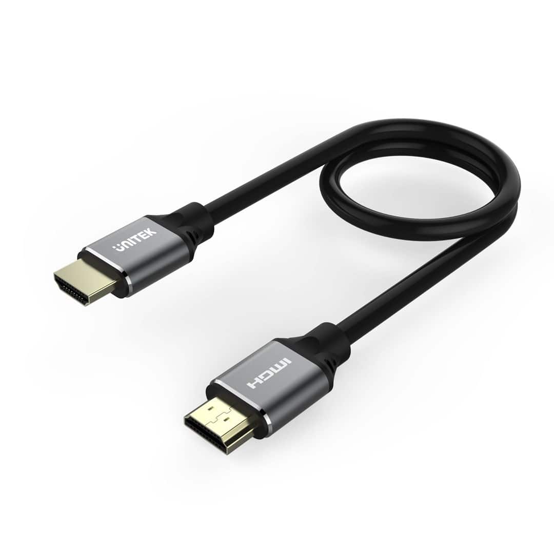 UNITEK PRZEWÓD HDMI 2.1 8K, UHD, 1,5M - C137W — zdjęcie 1 z 2