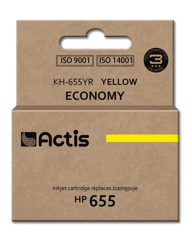 Actis KH-655YR Tusz Zamiennik HP 655 CZ112AE