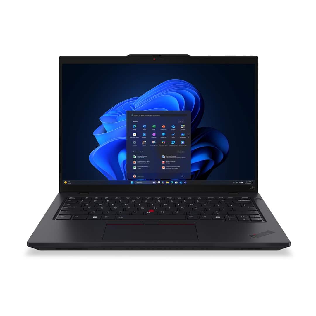 Lenovo ThinkPad L14 AMD G6 Ryzen 5 PRO 215 14.0"WUXGA IPS 60Hz 400nits AG 16GB DDR5 5600 SSD512 Radeon 740M W11Pro Black 3Y OnSite — zdjęcie 1 z 8