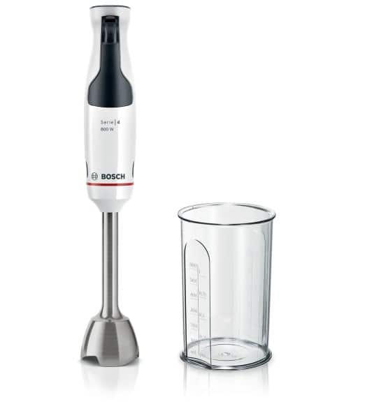 Blender ręczny Bosch MSM4W4410 Serie 4 ErgoMaster 800W biały — zdjęcie 1 z 3