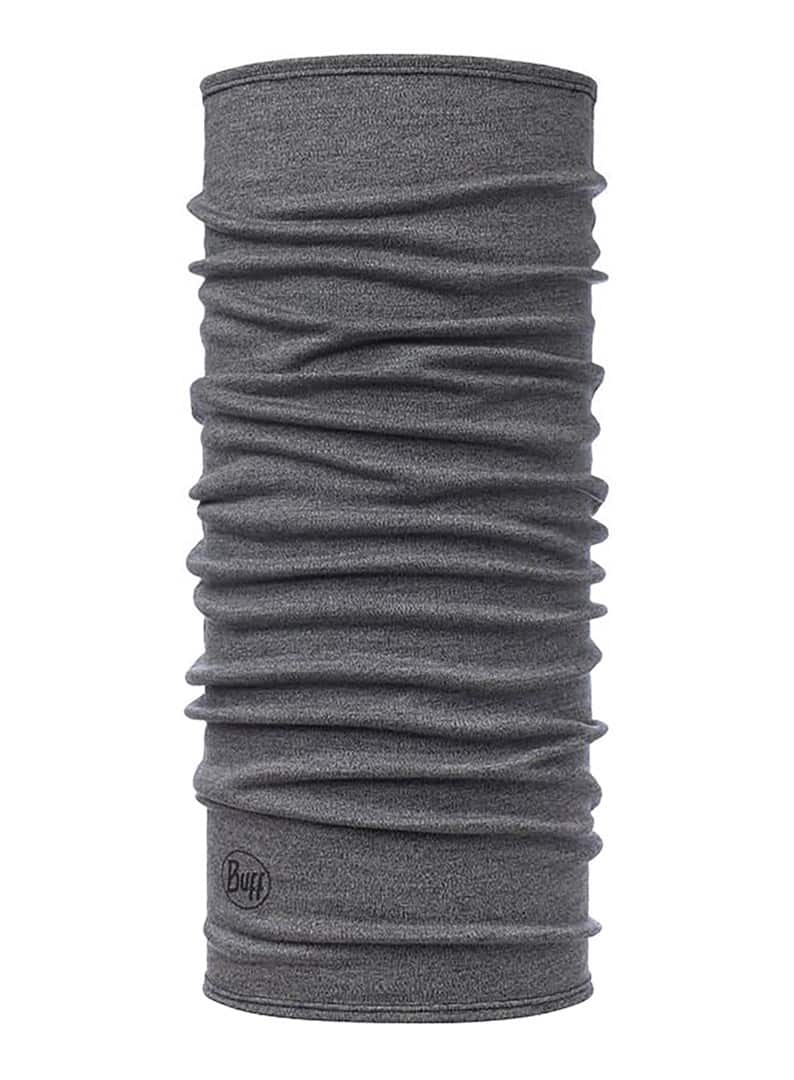 Chusta wielofunkcyjna Buff Merino Midweight, melange lightgrey — zdjęcie 1 z 2