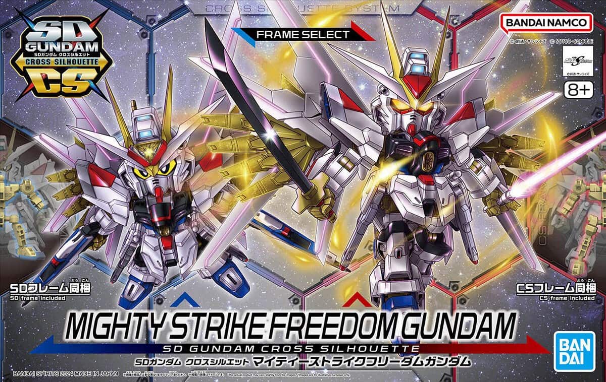 SDCS MIGHTY STRIKE FREEDOM GUNDAM Kolekcjonerski — zdjęcie 1 z 8