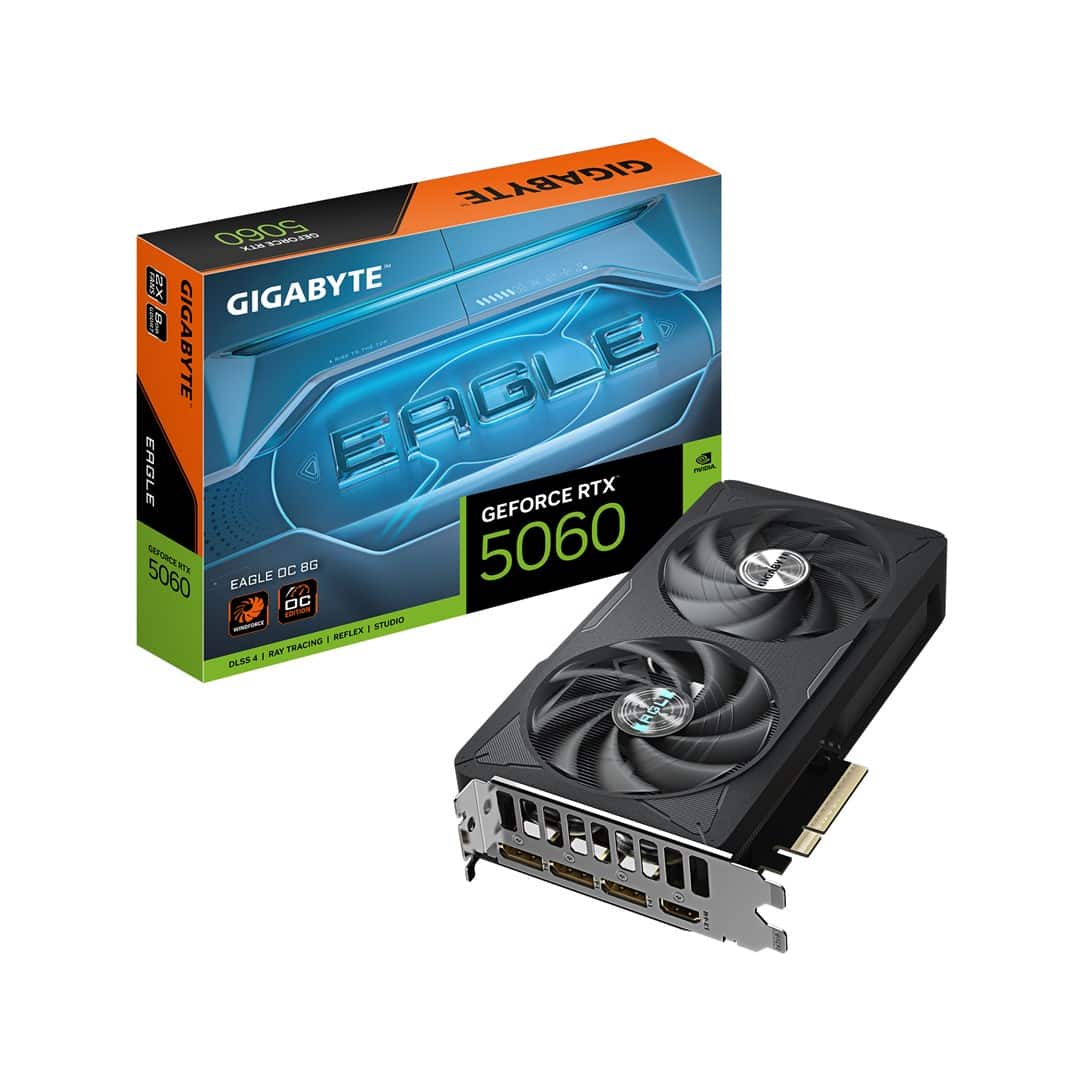 Karta graficzna Gigabyte GeForce RTX 5060 EAGLE OC 8GB — zdjęcie 1 z 8