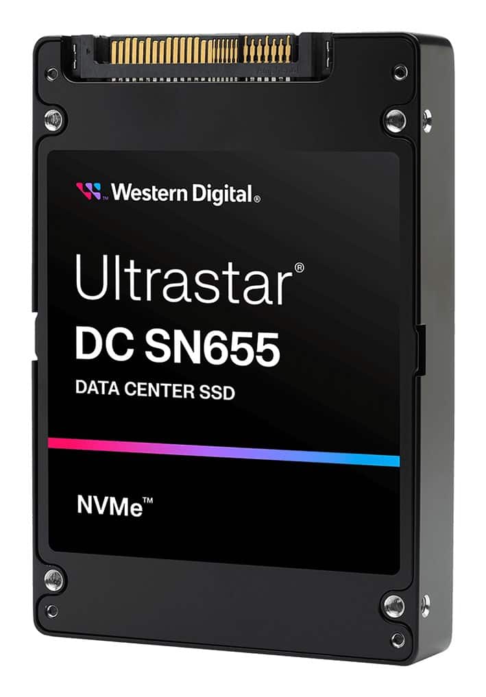 Dysk SSD SanDisk (Western Digital) SN655 61.44TB U.3 (15mm) NVMe Gen4 WUS5EC0C1ESP7Y4 (DWPD 1) TCG — zdjęcie 1 z 3