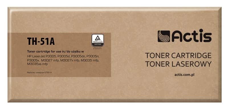 Actis TH-51A Toner Zamiennik HP 51A, 6500 stron, czarny
