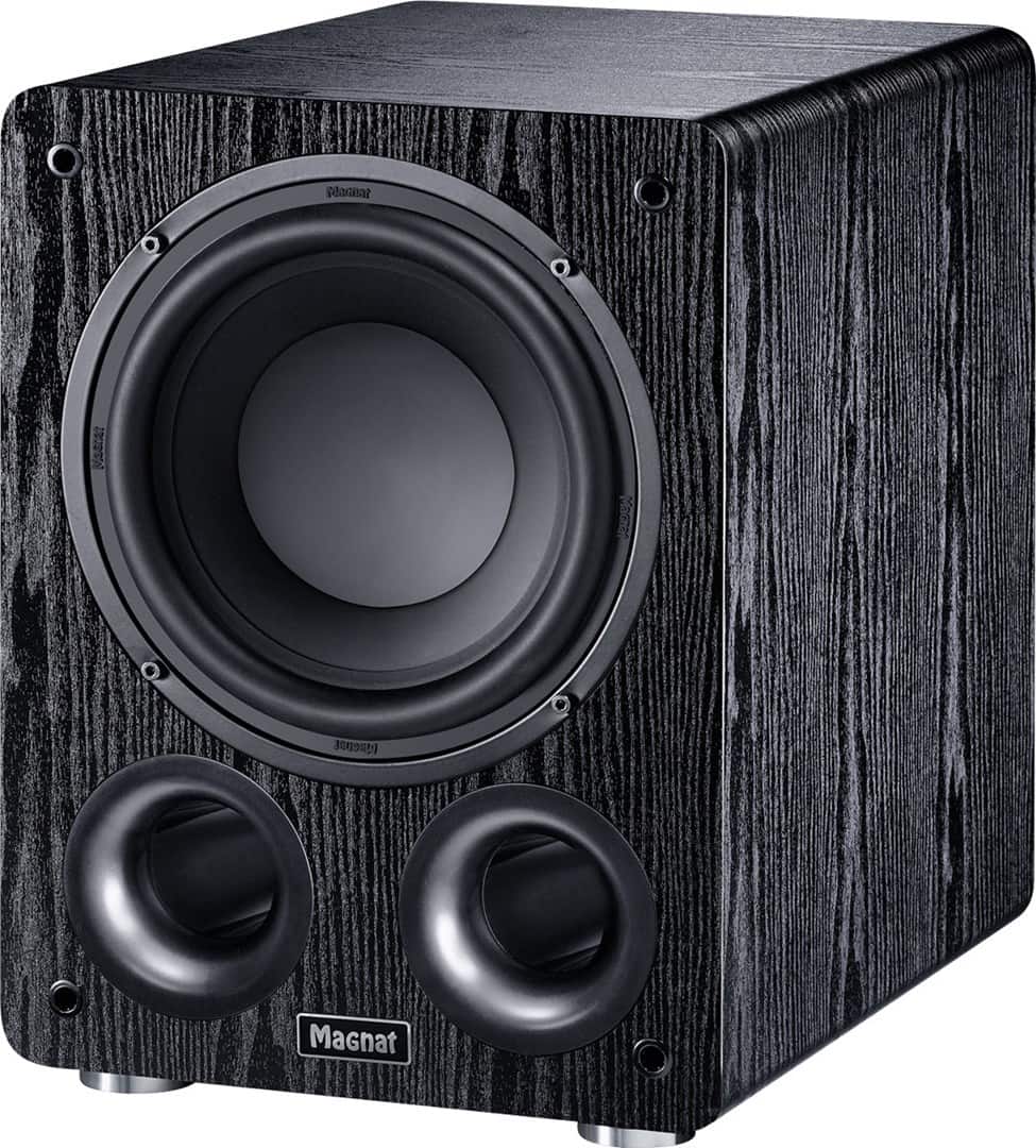 Subwoofer aktywny Magnat Alpha RS8 czarny — zdjęcie 1 z 5