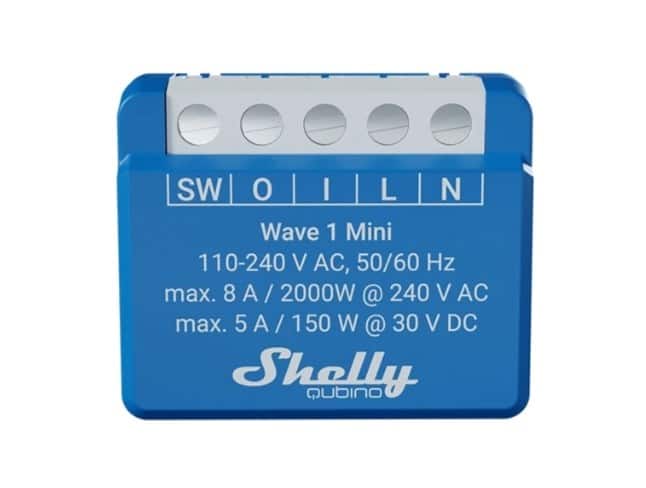 Inteligentny sterownik Z-Wave Shelly Qubino Wave 1 Mini LR — zdjęcie 1 z 4