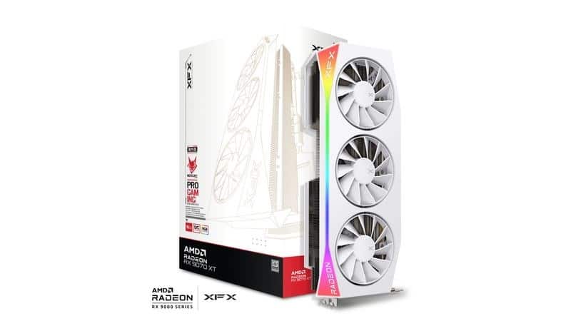 Karta graf. XFX Mercury RX 9070XT OC 16GB — zdjęcie 1 z 5