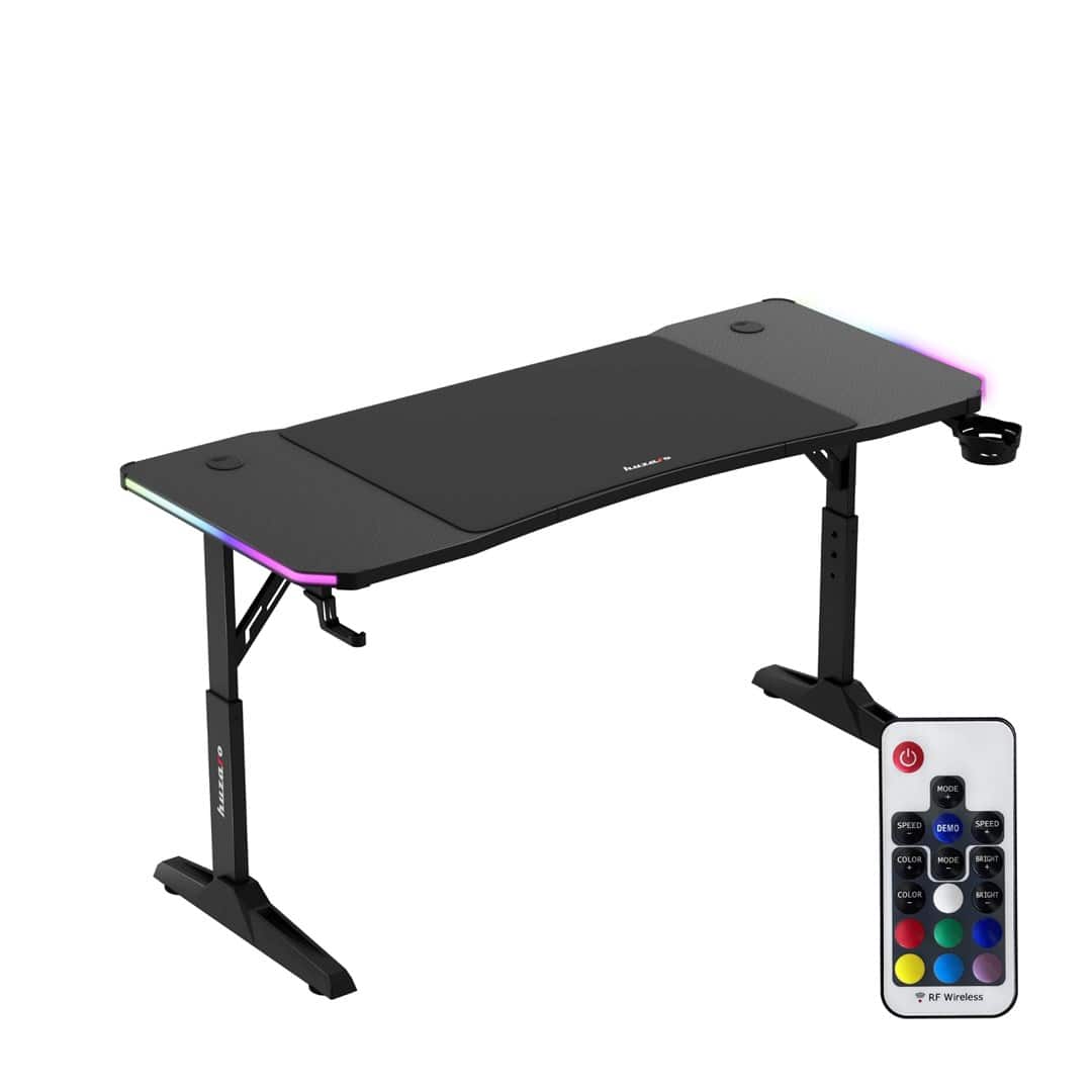 Biurko gamingowe Huzaro Hero 3.6 RGB Black — zdjęcie 1 z 8