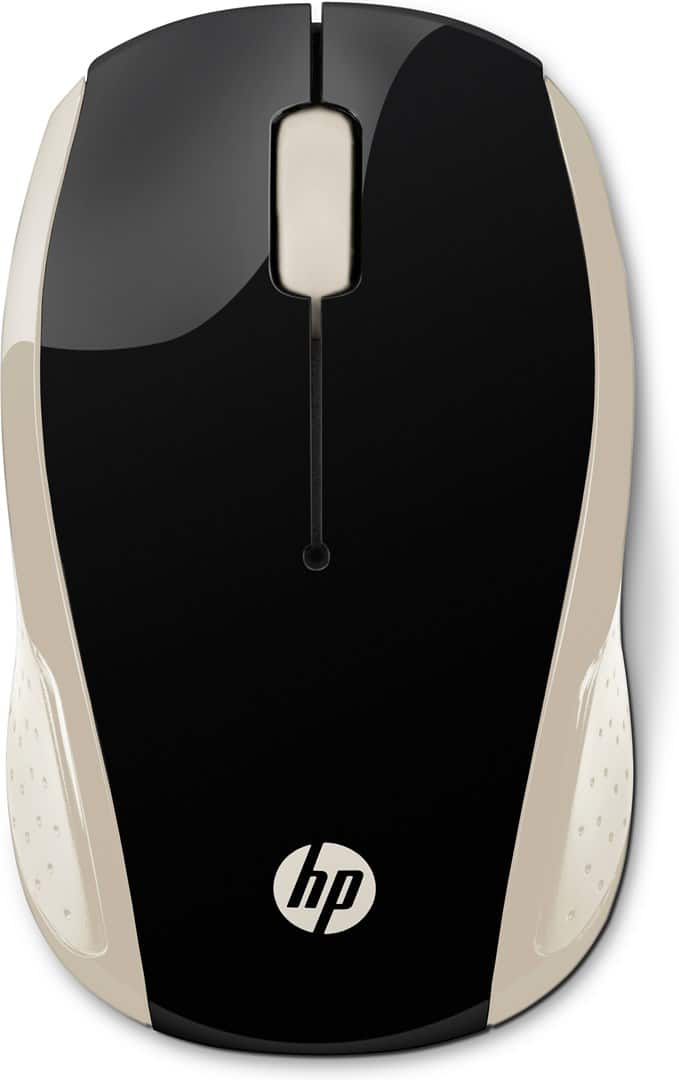 Mysz HP Wireless Mouse 200 Silk Gold czarno-złota — zdjęcie 1 z 6