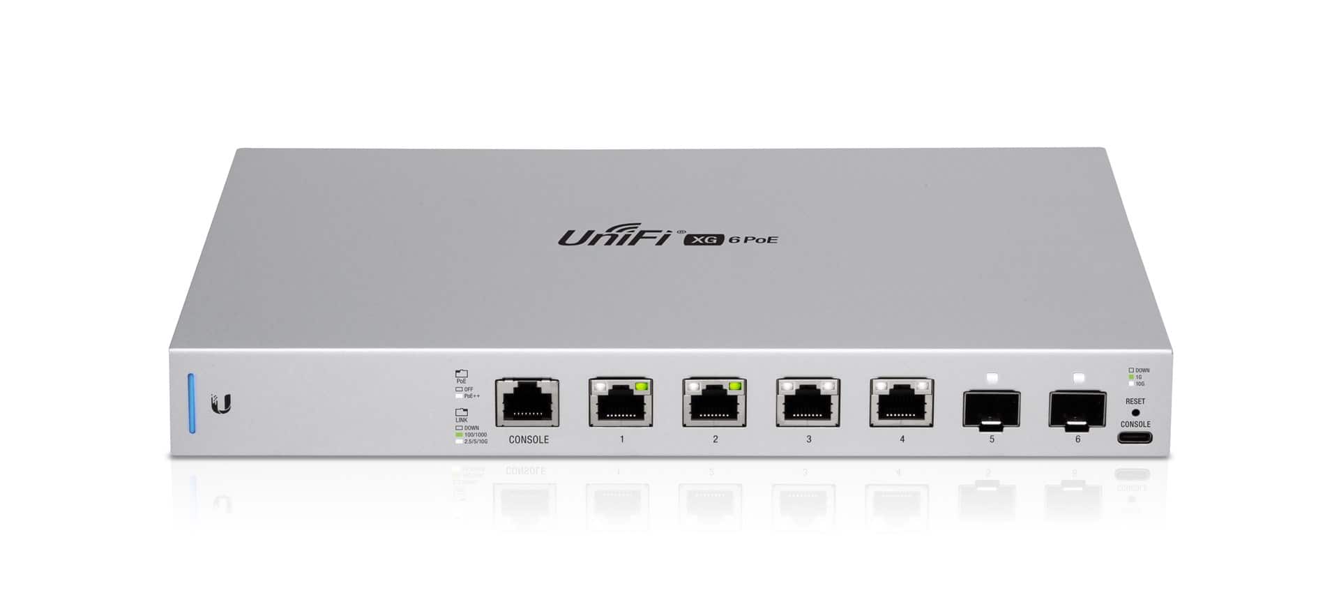 Switch Ubiquiti UniFi XG 6 PoE (Gen1) 6p Zarządzane — zdjęcie 1 z 6