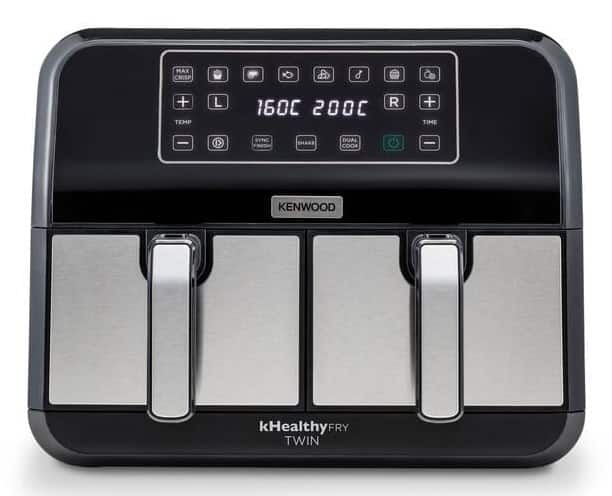 Frytownica beztłuszcz KENWOOD AirFryer HFM20.000MB, 8 l, 200°C — zdjęcie 1 z 6