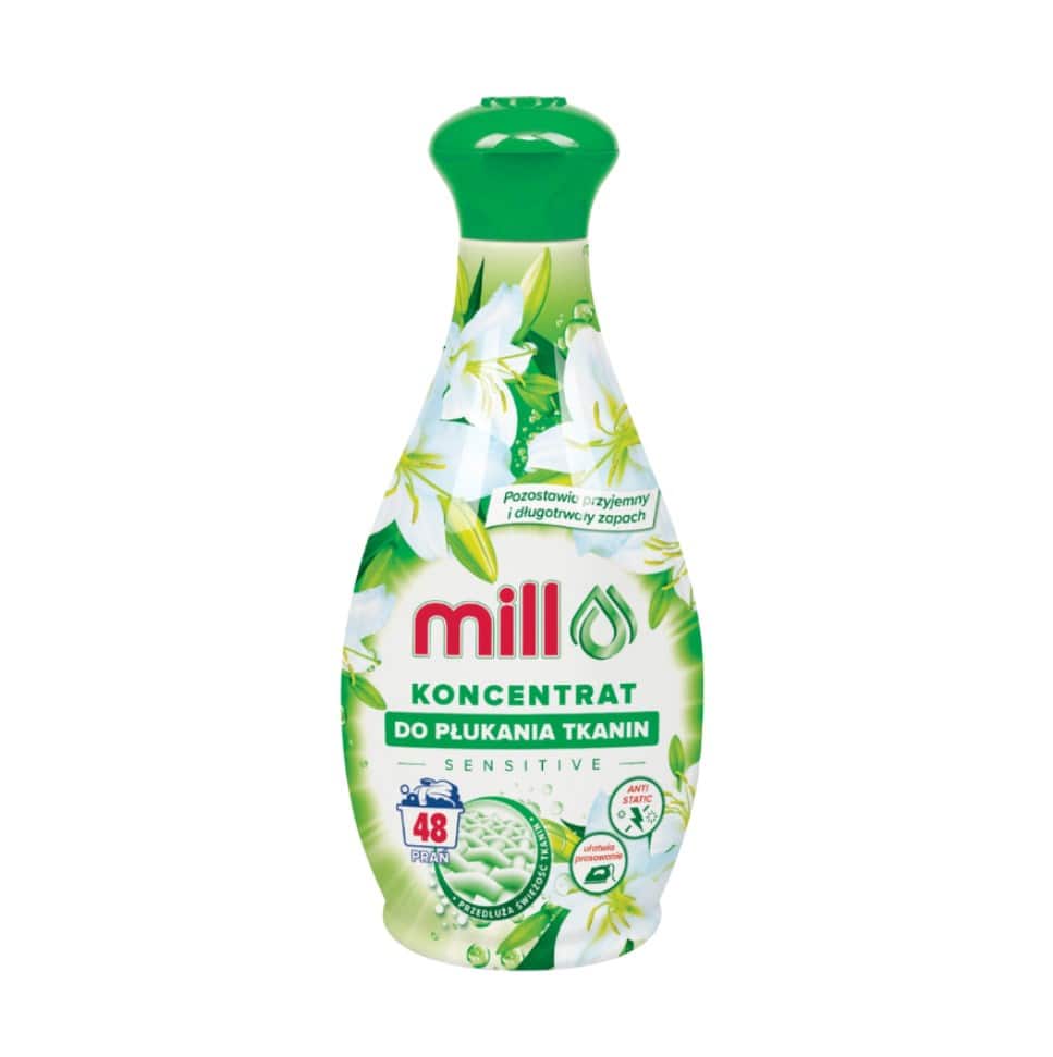 MILL Koncentrat do Płukania Tkanin SENSITIVE 1,3L