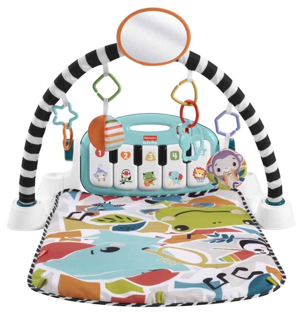 Mattel Fisher Price Mata edukacyjna z pianinkiem HWY57 — zdjęcie 1 z 8