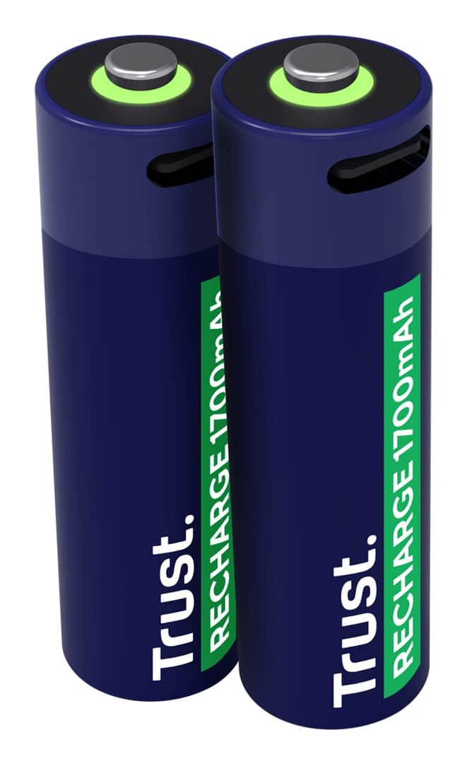 Baterie AA Trust USB-C RECHARGEABLE BATTERIES 2P — zdjęcie 1 z 7