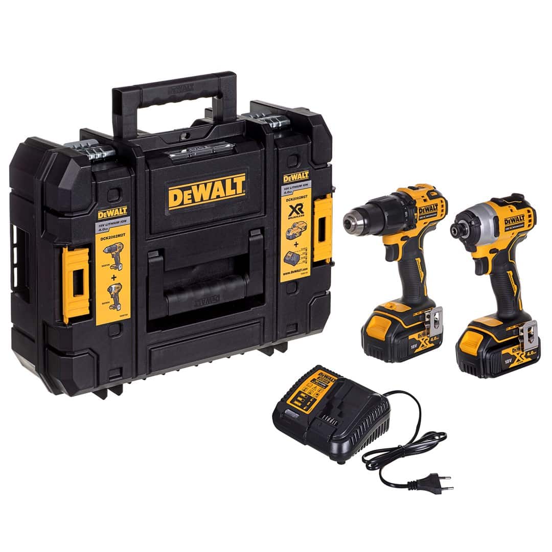 Zestaw narzędzi Combo 18V 2x4,0Ah DCK2062M2T DEWALT — zdjęcie 1 z 8