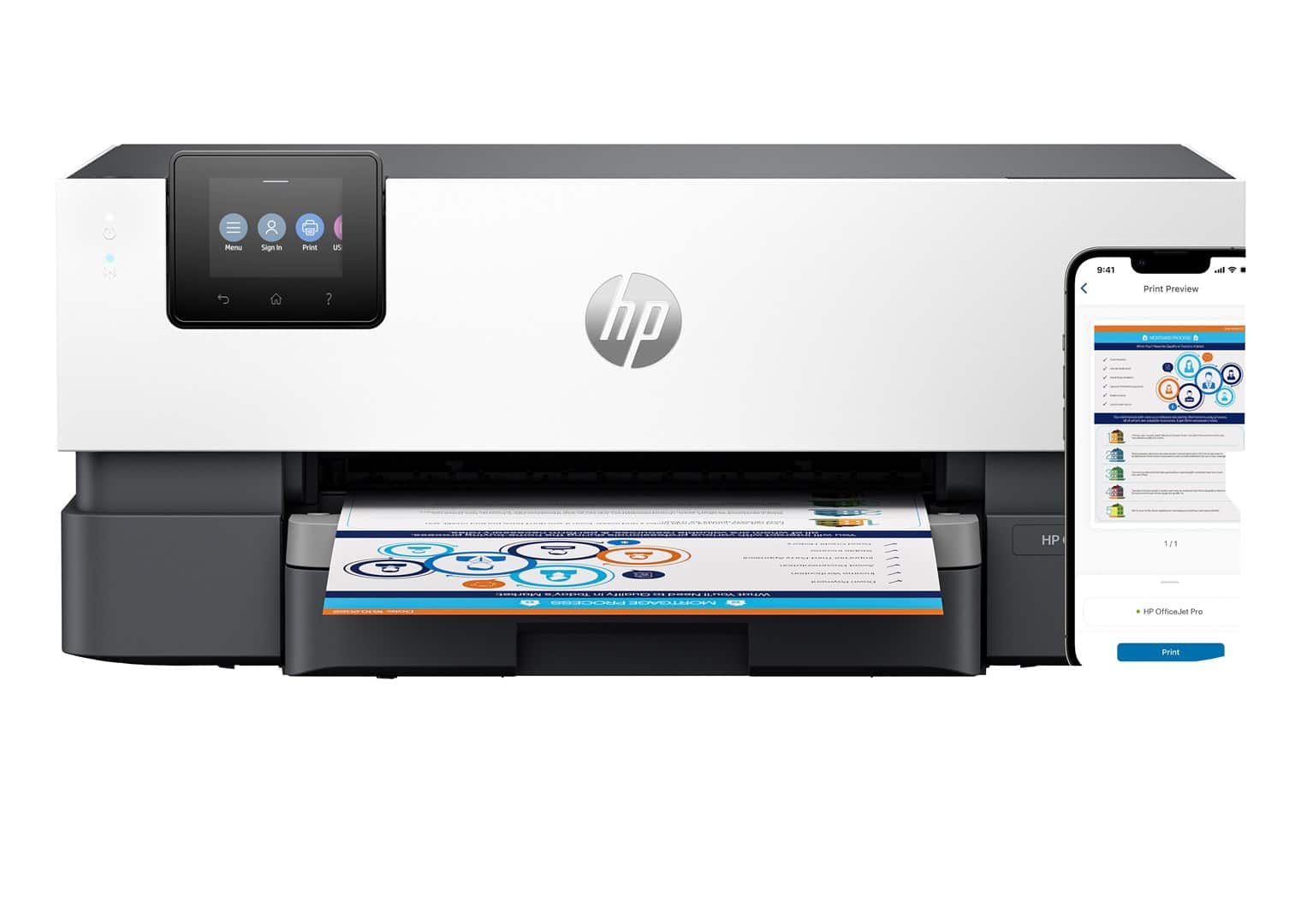 Drukarka HP OfficeJet Pro 9110b — zdjęcie 1 z 8