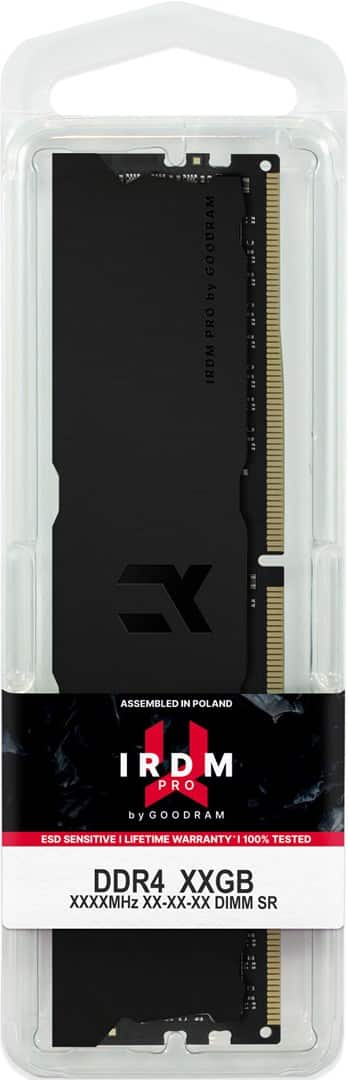 GOODRAM DDR4 2X32GB 3600 CL18 IRDM PRO — zdjęcie 1 z 3