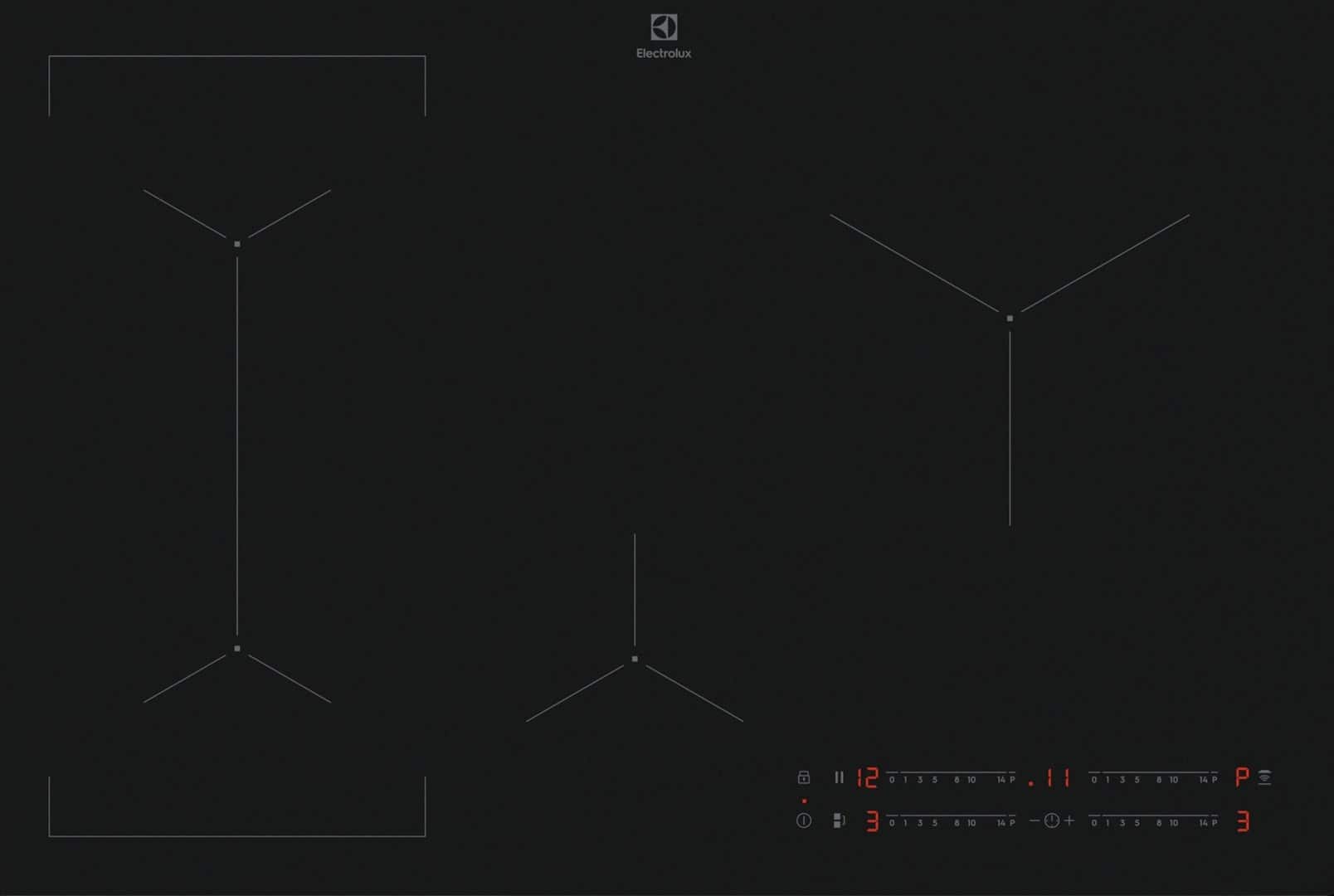 Płyta indukcyjna ELECTROLUX EIV83443CT SaphirMatt SE 78 cm matowa funkcja Bridge łączenie dwóch pól funkcja Hob2Hood łączenie płyty z okapem — zdjęcie 1 z 2