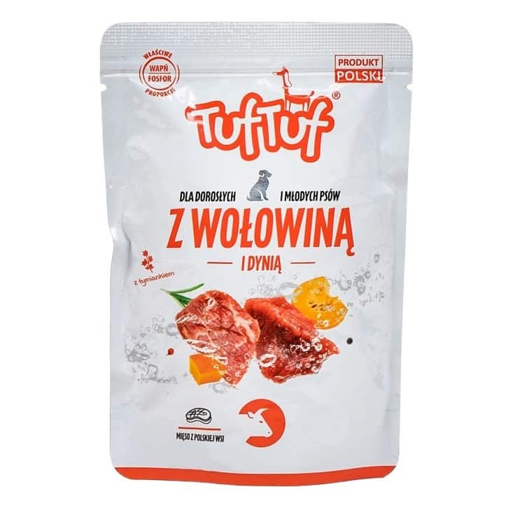Tuf Tuf Saszetka mielonka z wołowiną dla psa 100g — zdjęcie 1 z 2