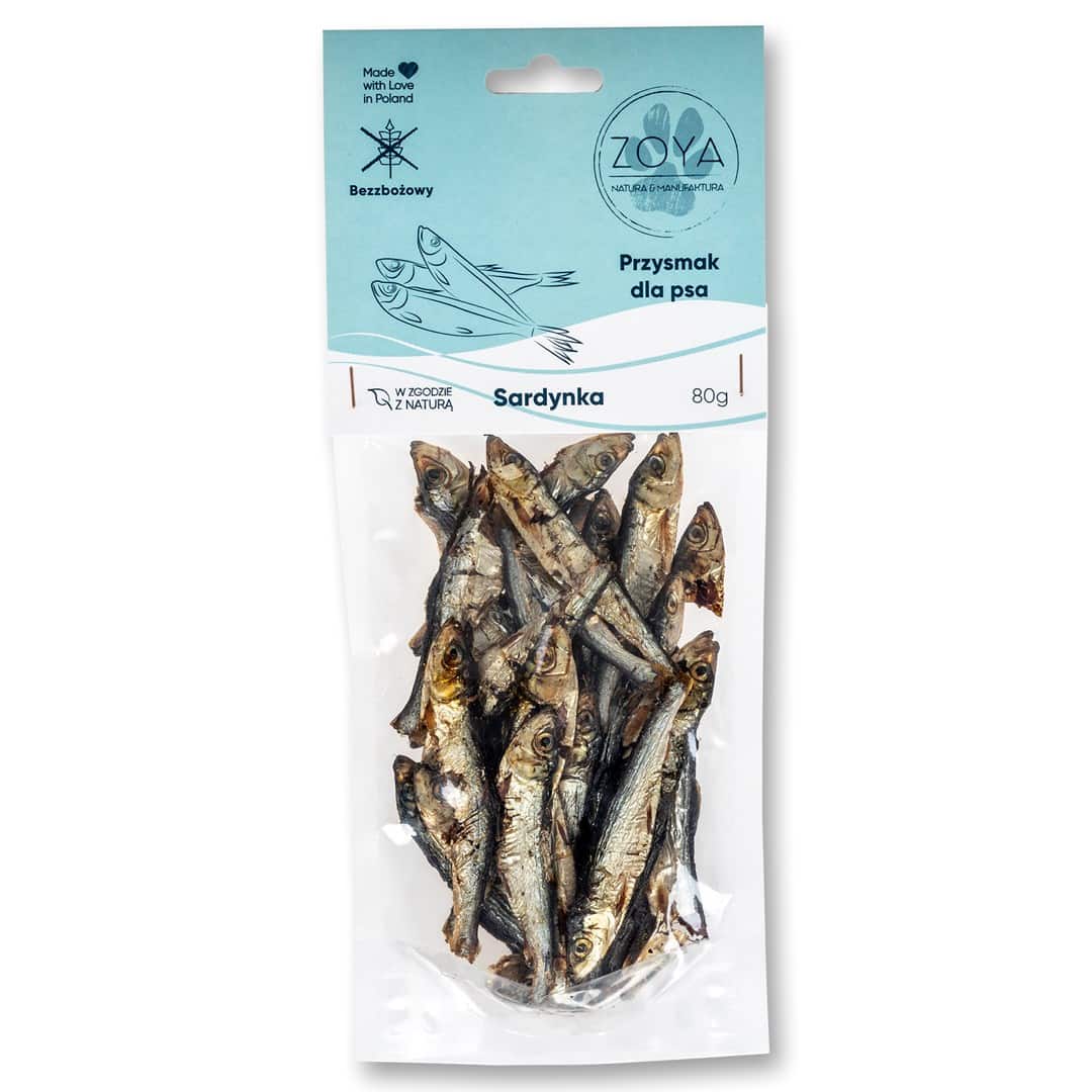 ZOYA Sardynka przysmak dla psa 80g — zdjęcie 1 z 2
