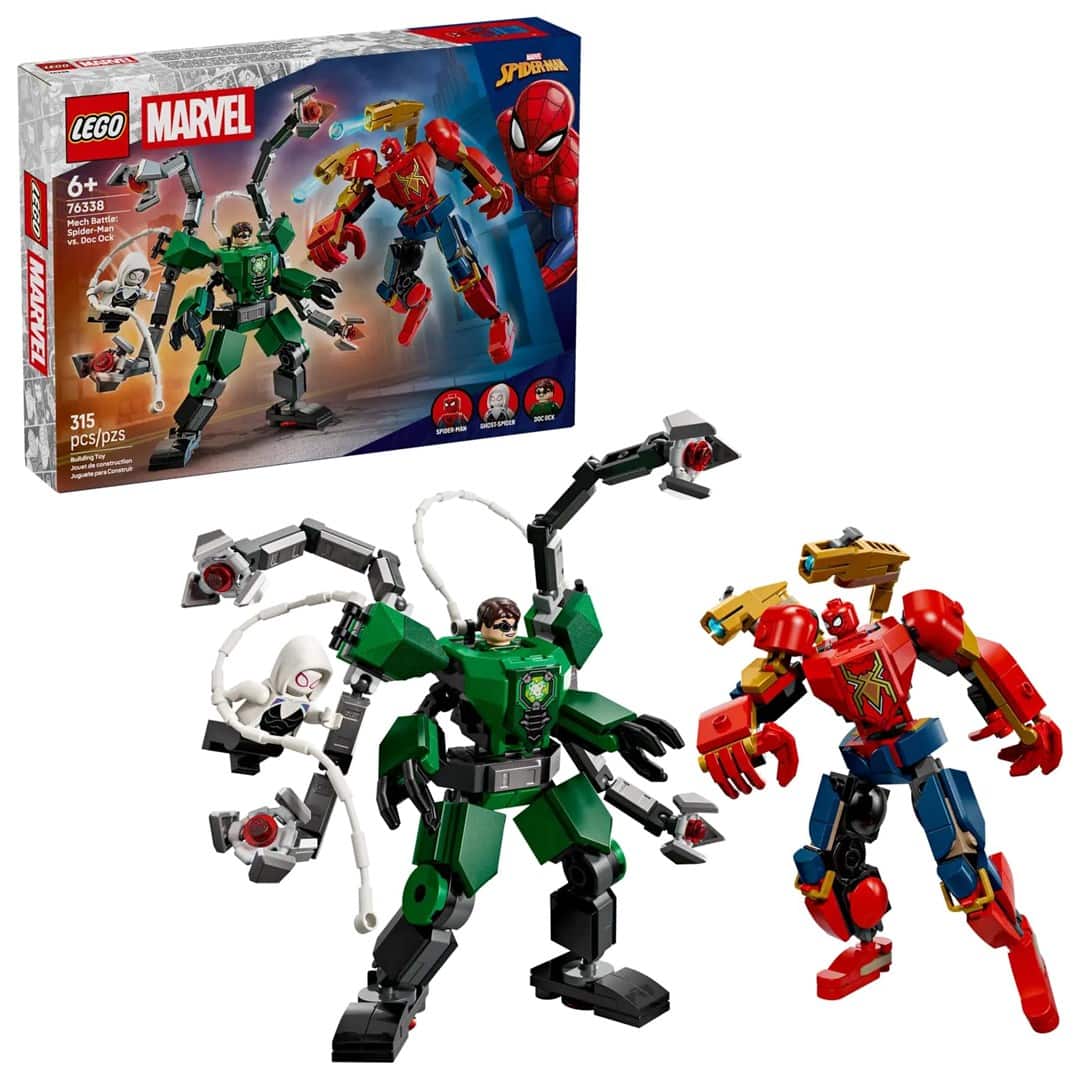 LEGO Marvel Super Heroes Bitwa mechów Spider-Mana i Doktora — zdjęcie 1 z 8
