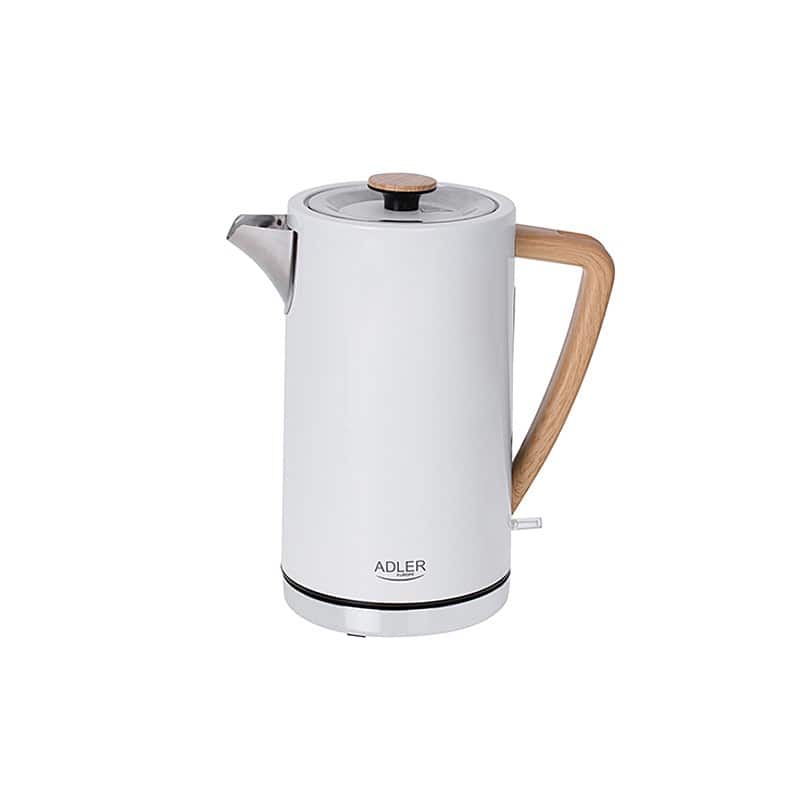 Czajnik elektryczny ADLER AD 1347w biały, 1,7 l, 1850 W — zdjęcie 1 z 6