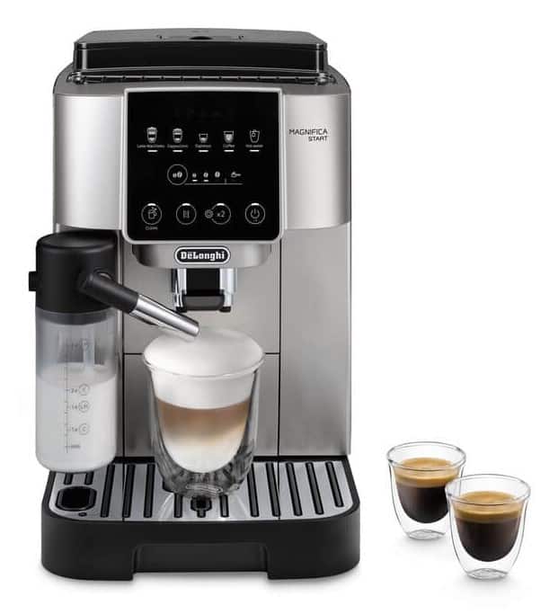Ekspres ciśnieniowy DE LONGHI ECAM220.80.SB - automatyczny, 15 bar, 1450W — zdjęcie 1 z 5