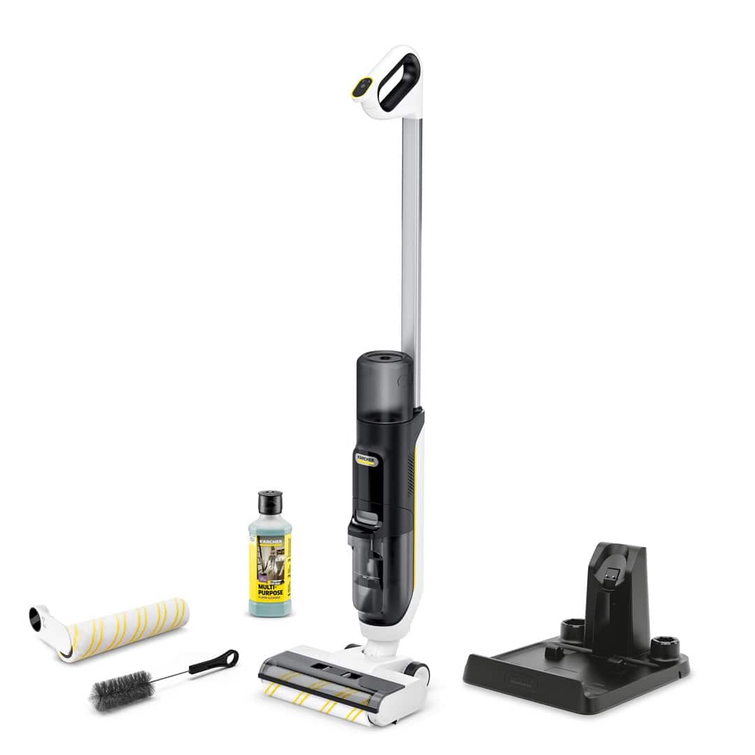 Mop elektryczny z funkcją odkurzania KARCHER FCV 3 Extra+ - 1.056-126.0 — zdjęcie 1 z 8