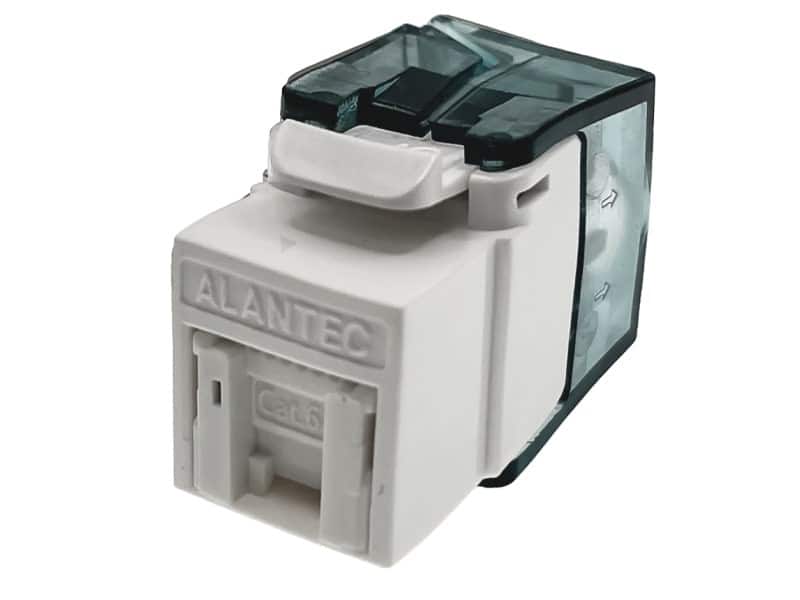 ALANTEC MODUŁ KEYSTONE RJ45 UTP KAT.6A BEZNARZ. — zdjęcie 1 z 3