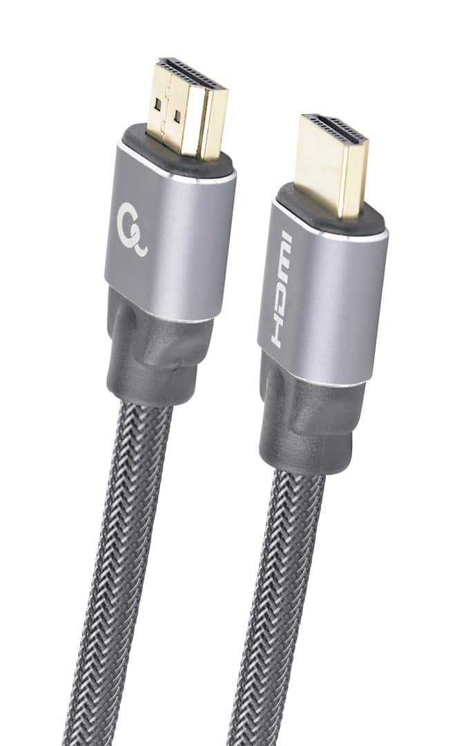Kabel GEMBIRD Seria premium CCBP-HDMI-2M (HDMI M - HDMI M; 2m; kolor czarny) — zdjęcie 1 z 2