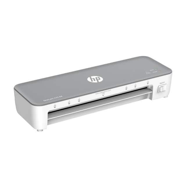 HP Laminator ONELAM 270, A4, na gorąco + 5 folii: A4/80 mic, szary — zdjęcie 1 z 4