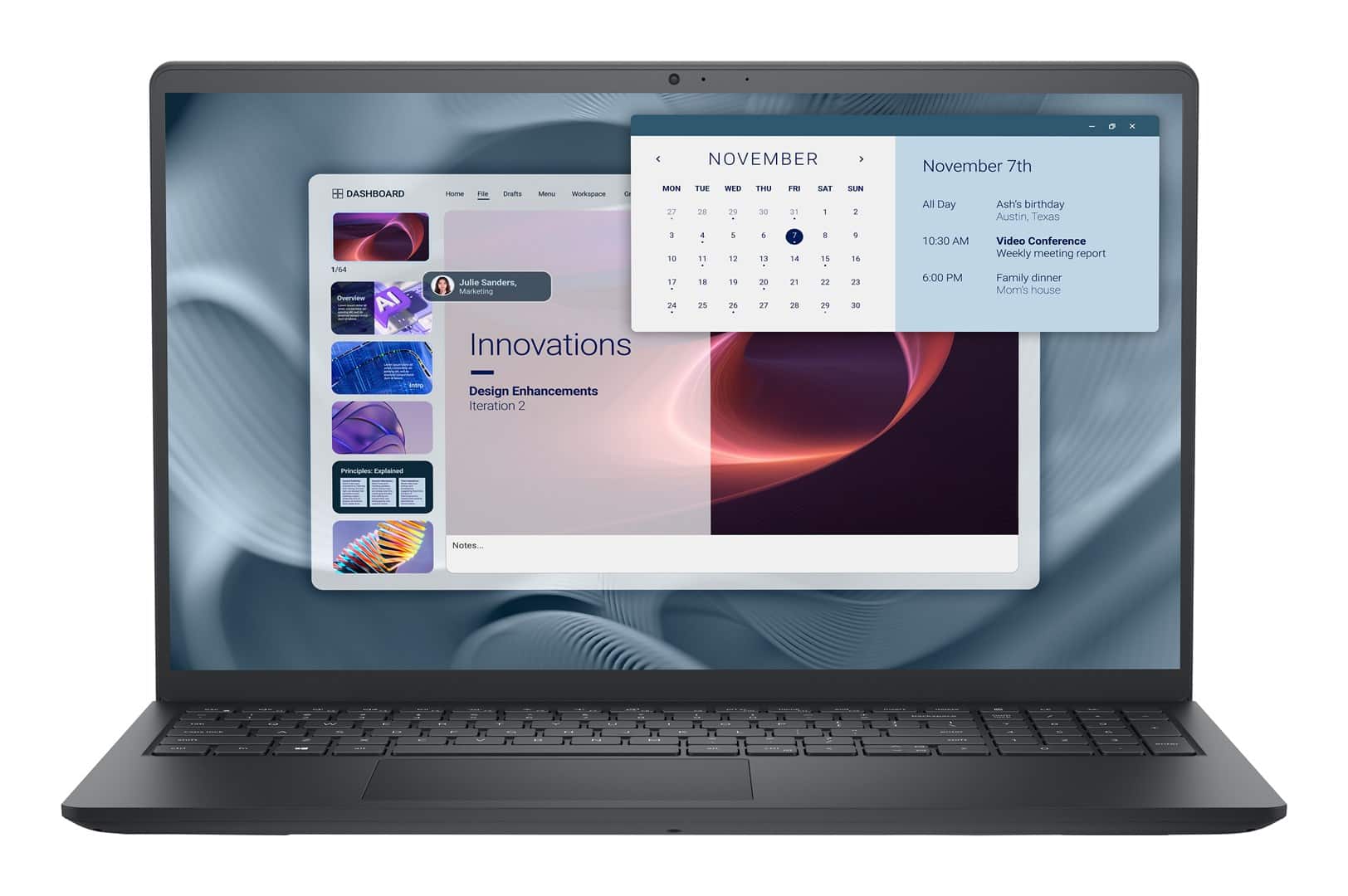 Dell Pro 15 Essential - 15.6" FHD 120Hz, Core i3, 8GB, 512GB SSD — zdjęcie 1 z 8