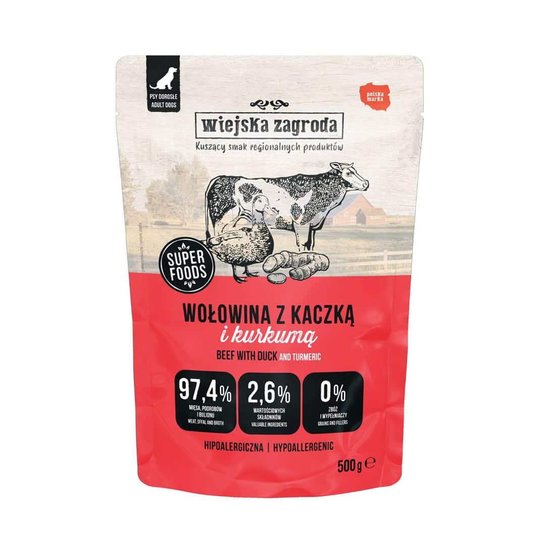 Wiejska Zagroda Wołowina z kaczką 500g — zdjęcie 1 z 2
