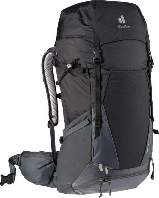 Plecak turystyczny damski Deuter Futura Pro 38 SL, black/graphite — zdjęcie 1 z 5