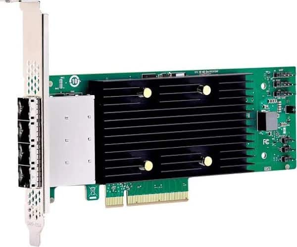 Broadcom karta eHBA 9600-16e 24Gb/s SAS/SATA/NVMe PCIe 4.0 x16, 4 x4 SFF-8674