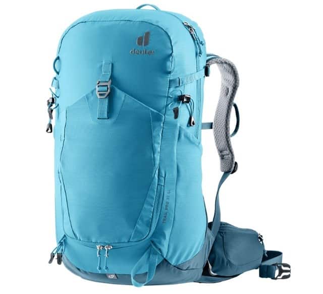 Plecak turystyczny damski Deuter Trail Pro 31 SL, lagoon/atlantic — zdjęcie 1 z 8
