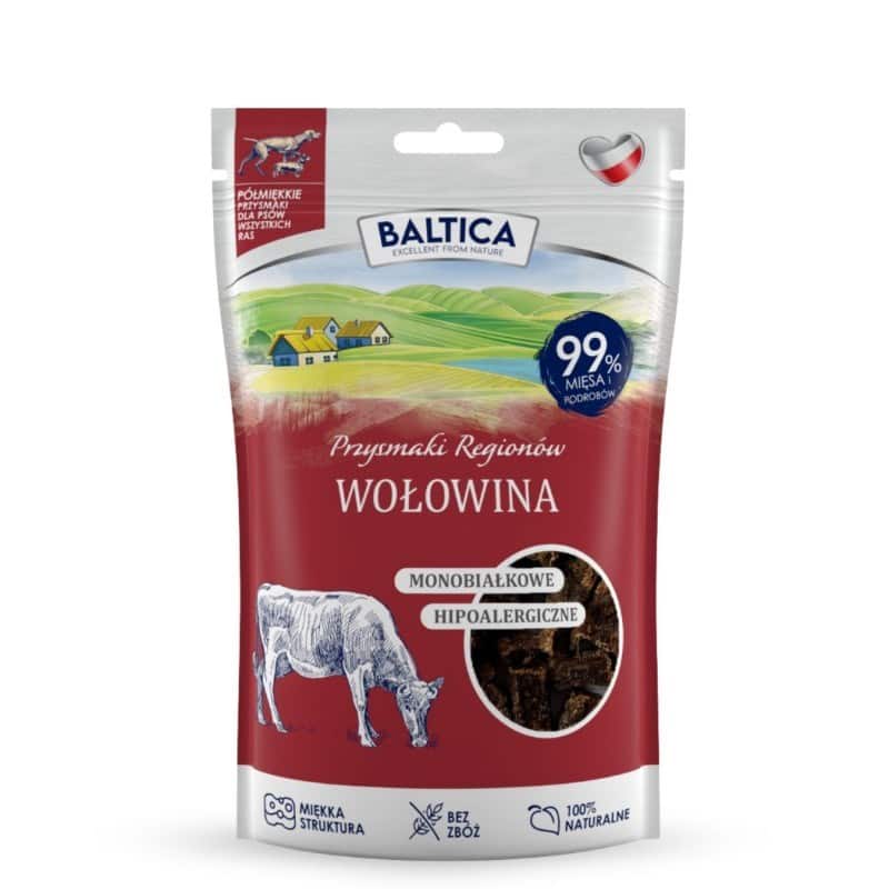 BALTICA PRZYSMAKI REGIONÓW półmiękkie wołowe  80g — zdjęcie 1 z 2