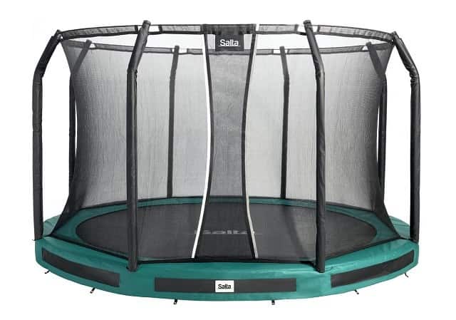 Trampolina Premium Ground Combo 251cm Zielona — zdjęcie 1 z 4