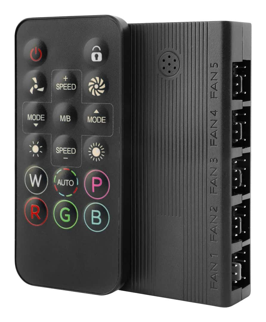 TACENS MARS MF-HUB 10x ARGB PWM- hub+pilot — zdjęcie 1 z 5