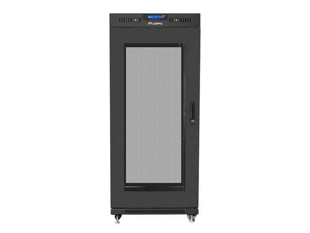 LANBERG SZAFA STOJĄCA RACK 19" 27U CZARNA — zdjęcie 1 z 6