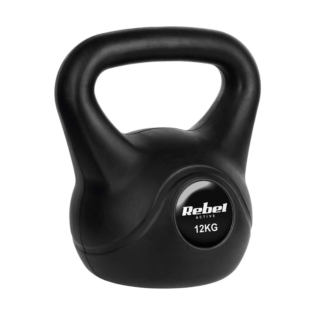 REBEL ACTIVE KETTLEBELL BITUMICZNY 12 KG — zdjęcie 1 z 3