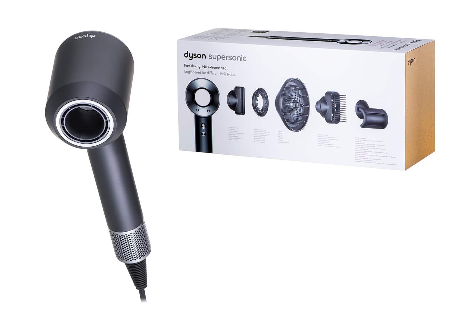 Suszarka do włosów DYSON HD07 Black/Nickel (WYPRZEDAŻ) — zdjęcie 1 z 8