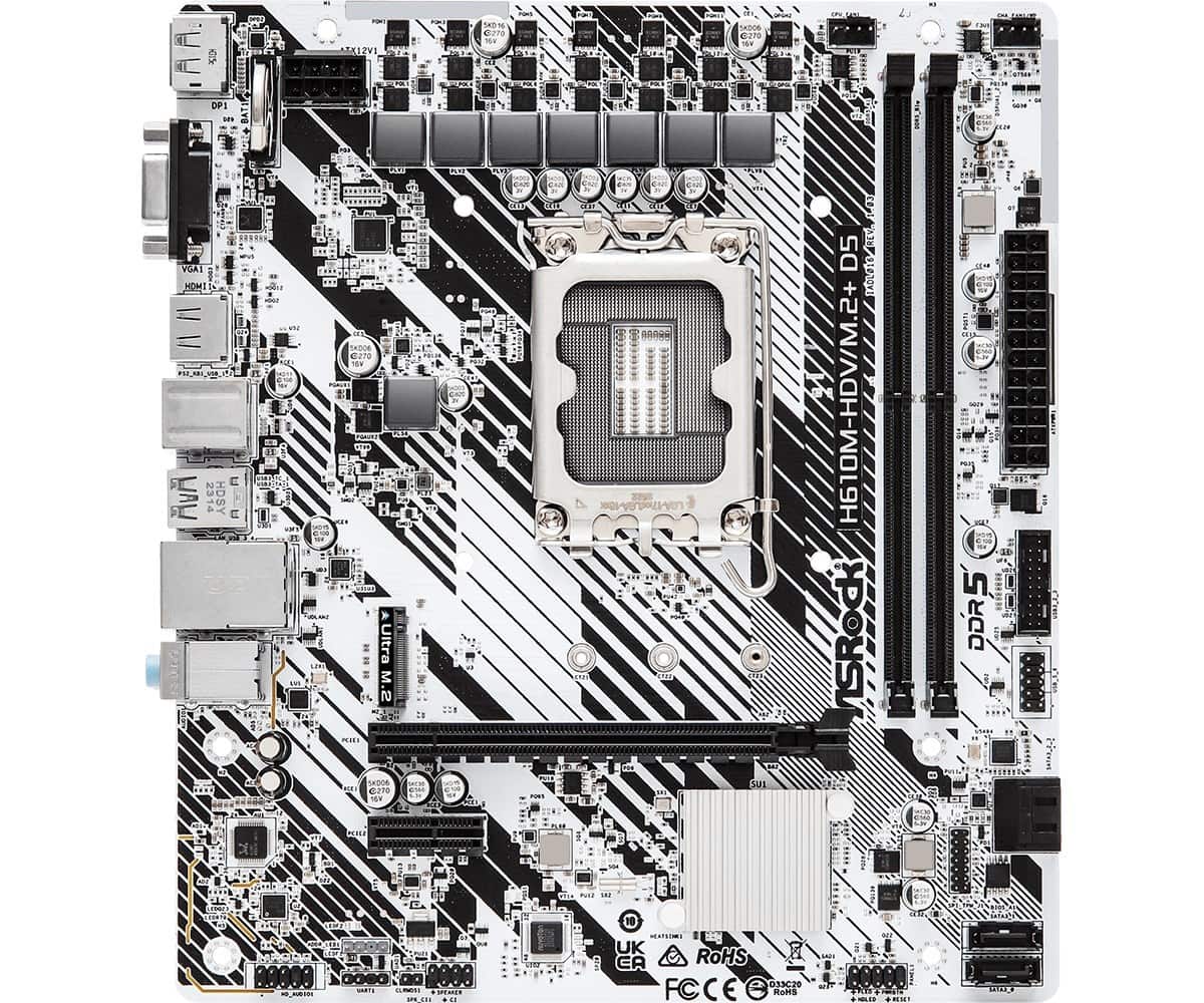 Płyta główna Asrock H610M-HDV/M.2+ D5 — zdjęcie 1 z 5