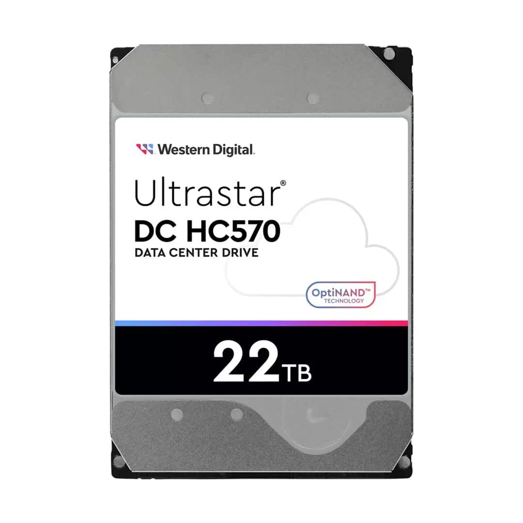 Dysk serwerowy HDD Western Digital Ultrastar DC HC570 WUH722222AL5204 (22 TB; 3.5"; SAS) — zdjęcie 1 z 3