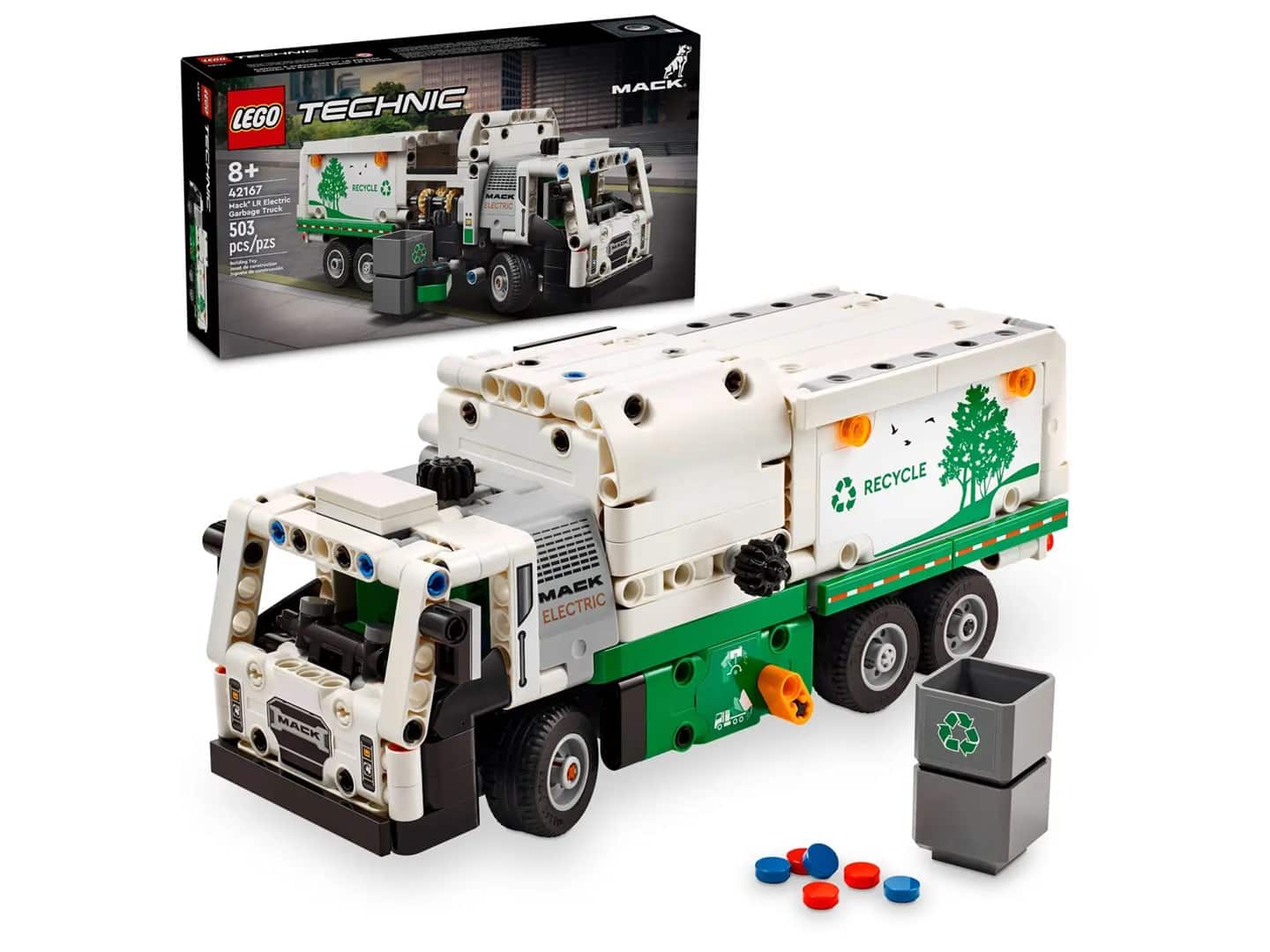 LEGO Technic 42167 - Śmieciarka Mack LR Electric — zdjęcie 1 z 8