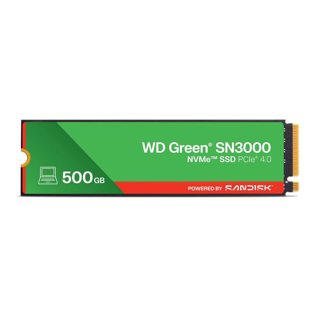 Dysk SSD WD Green SN3000 500GB M.2 NVMe — zdjęcie 1 z 3