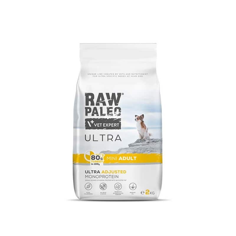 VetExpert Raw Paleo Ultra Indyk Mini Adult 2kg — zdjęcie 1 z 5